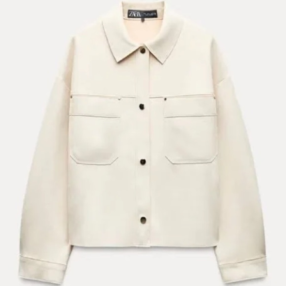 Zara Faux Suede Jacket